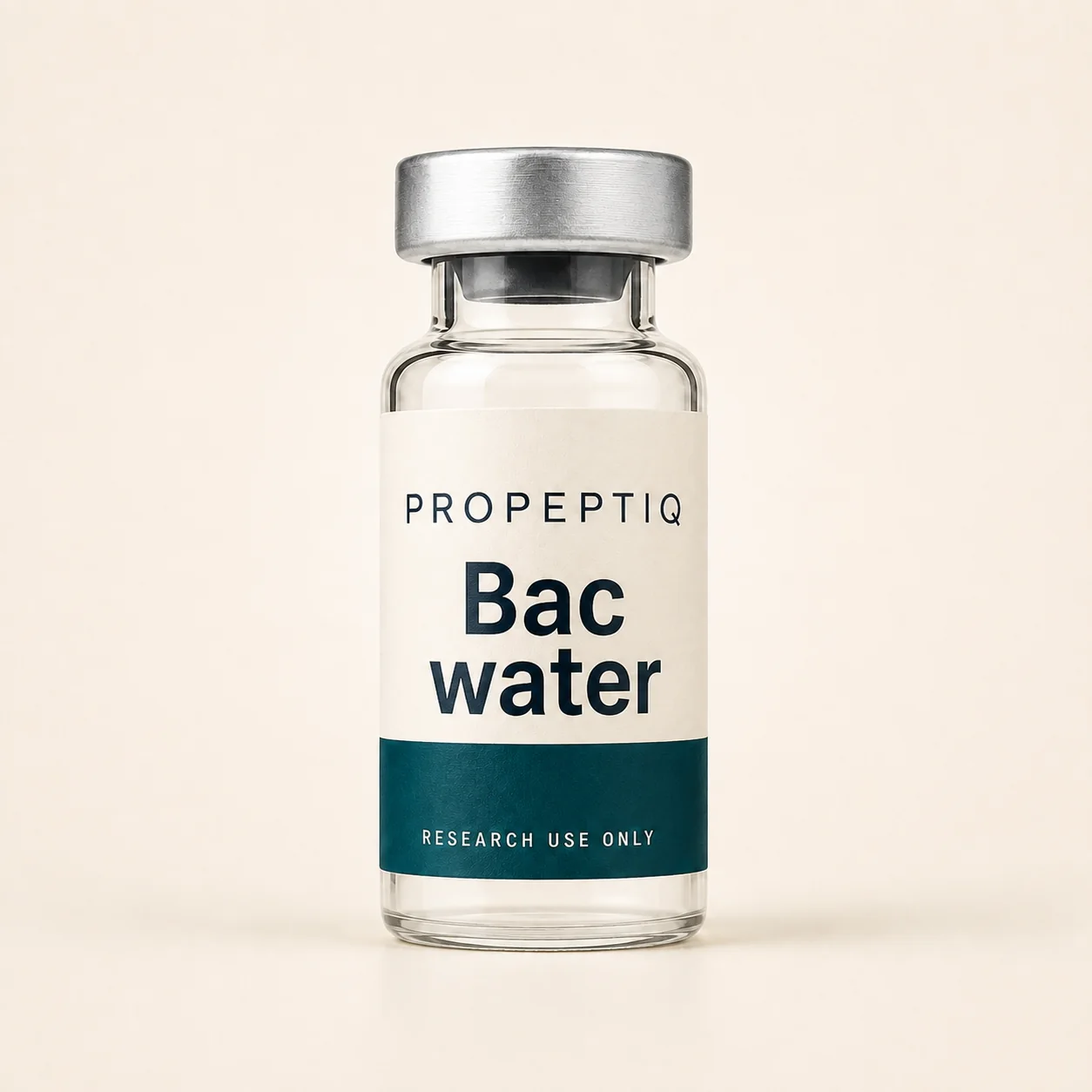 Front view of Bac water
