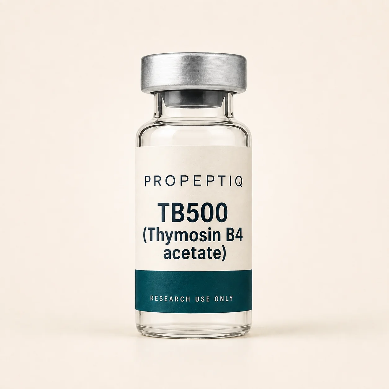 Front view of TB500 (Thymosin B4 acetate)