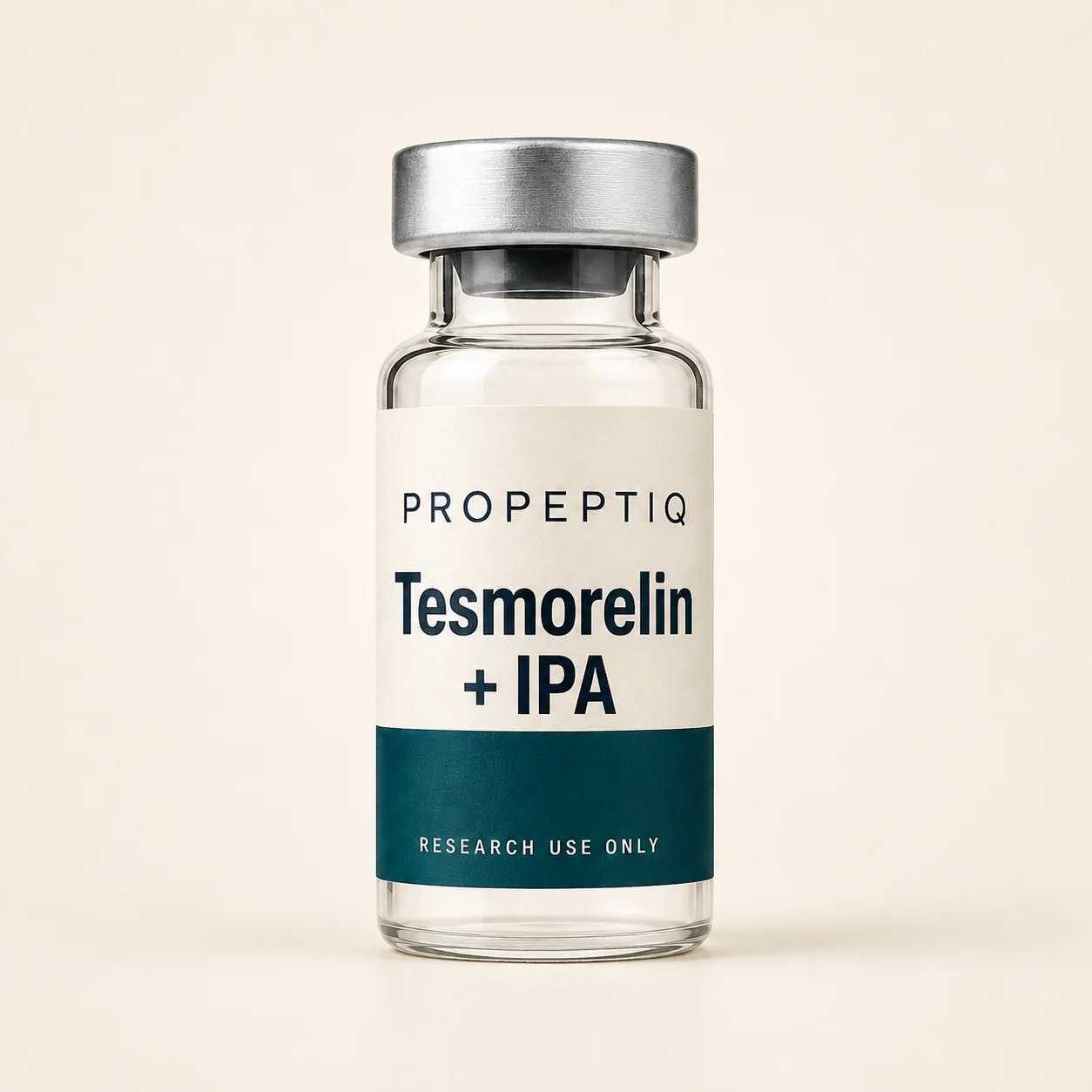Front view of Tesmorelin + IPA