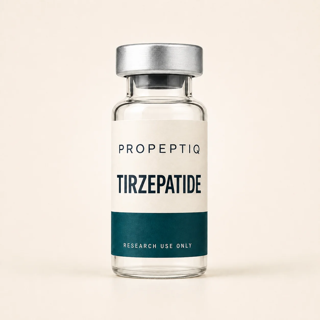 Front view of Tirzepatide